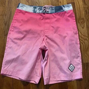 American Eagle Board Shorts Size Small Pink No Lining